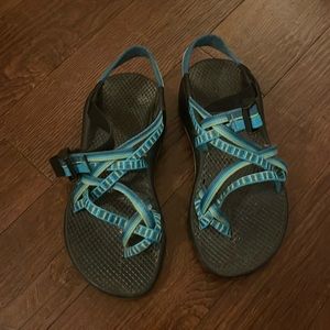 Chaco double strap sandal in size 5